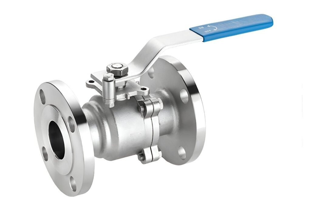 Two Piece Design Flanged End Full Bore