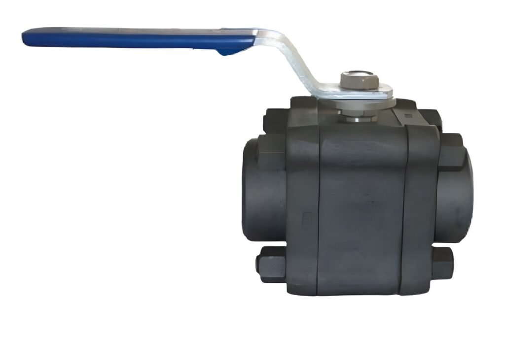 Ball Valve Three Piece Design Screwed End / Socket weld