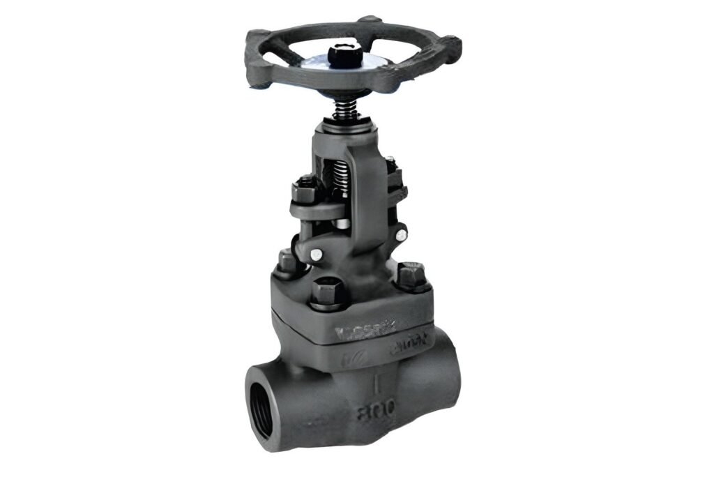 Gate Valve OS&Y Bolted Bonnet Design Screwed End / Socket Weld